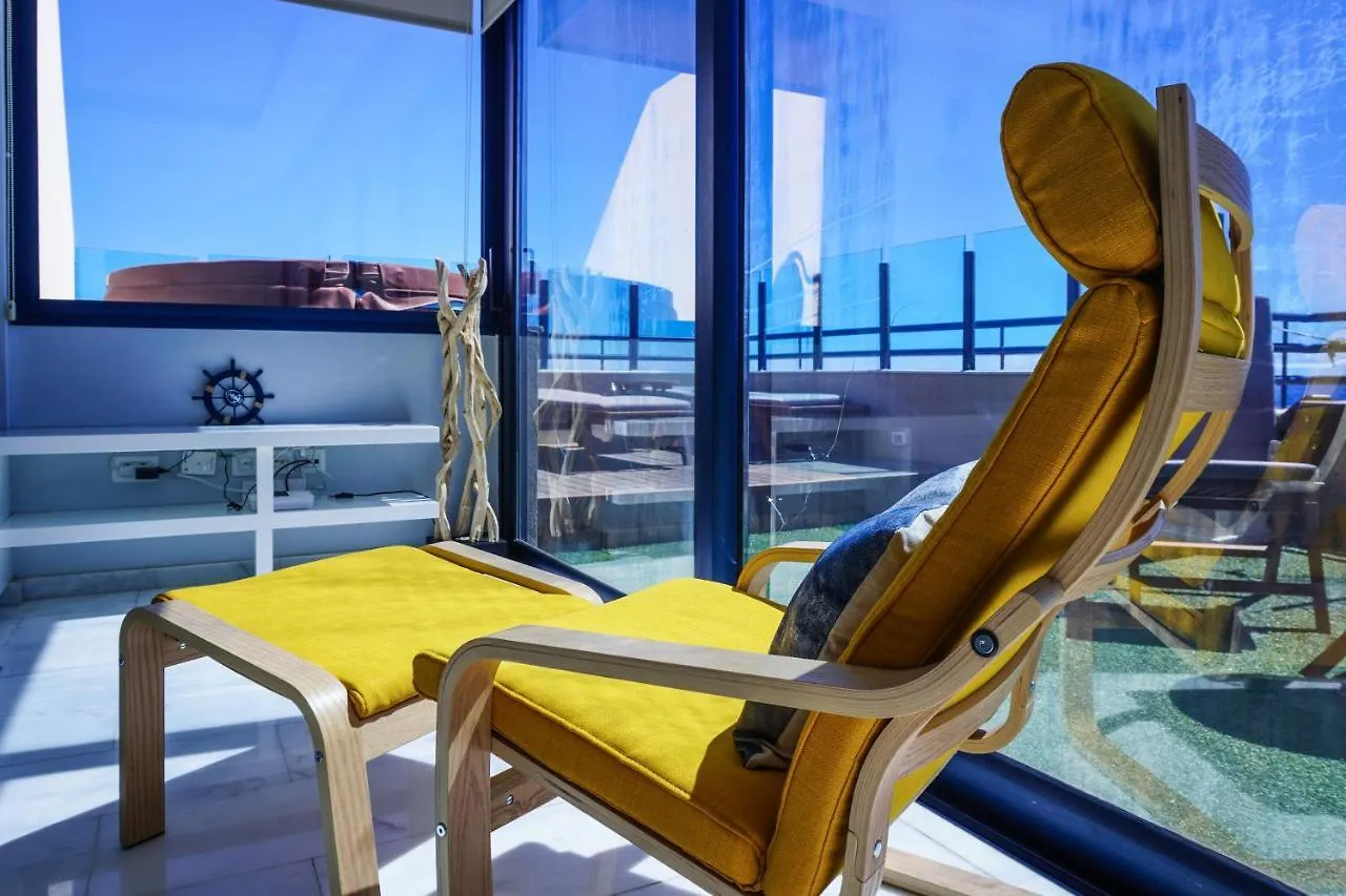 Lamar Luxury Penthouse With Jacuzzi Puertito de Guimar Διαμέρισμα